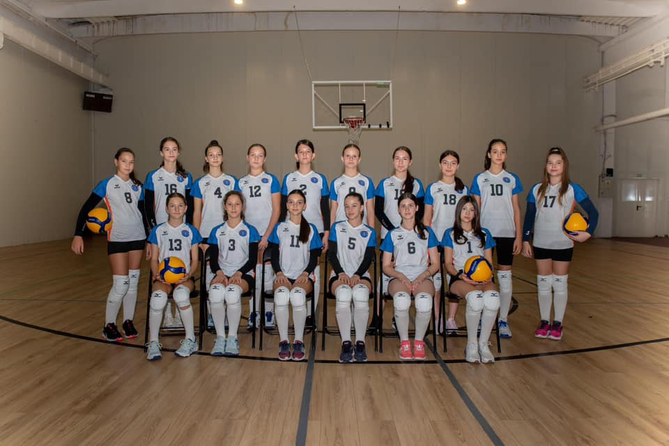 Echipa de volei feminin U13 participanta in CN